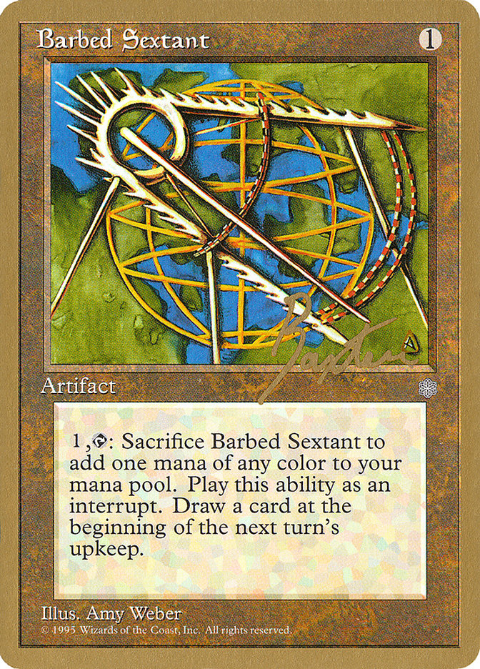 Barbed Sextant (George Baxter) [Pro Tour Collector Set] | Exor Games New Glasgow