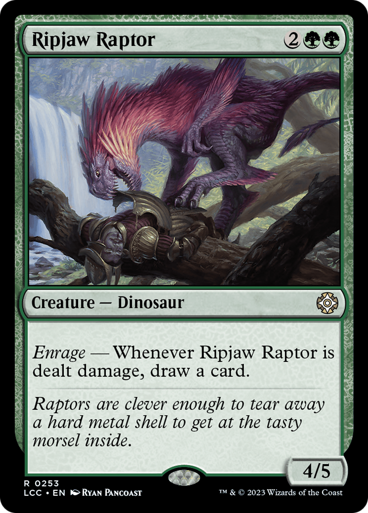 Ripjaw Raptor [The Lost Caverns of Ixalan Commander] | Exor Games New Glasgow