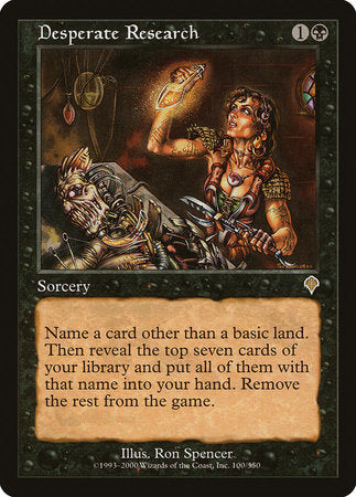 Desperate Research [Invasion] | Exor Games New Glasgow