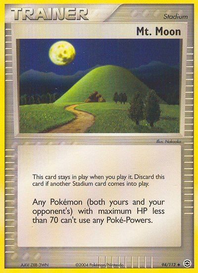 Mt. Moon (94/112) [EX: FireRed & LeafGreen] | Exor Games New Glasgow