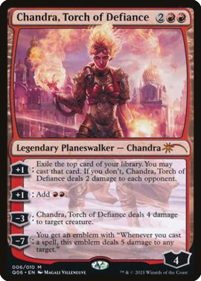 Chandra, Torch of Defiance [Pioneer Challenger Decks 2021] | Exor Games New Glasgow