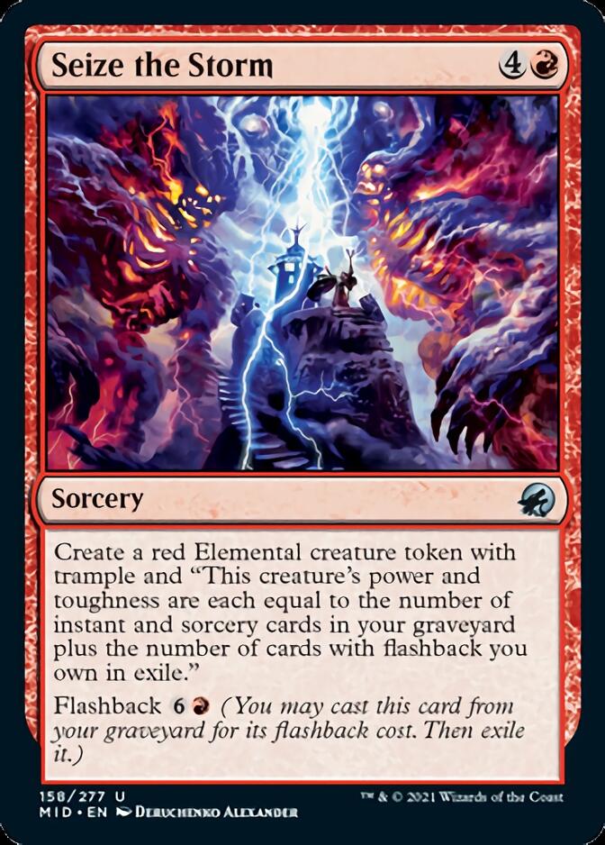 Seize the Storm [Innistrad: Midnight Hunt] | Exor Games New Glasgow