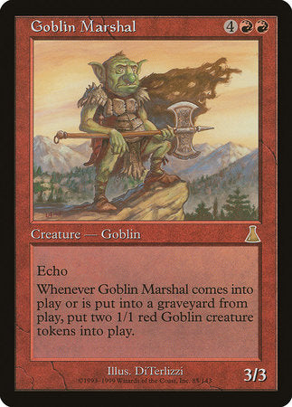 Goblin Marshal [Urza's Destiny] | Exor Games New Glasgow