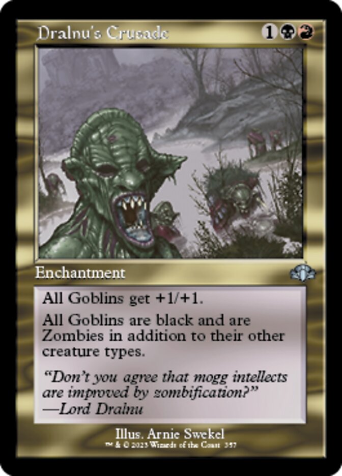 Dralnu's Crusade (Retro) [Dominaria Remastered] | Exor Games New Glasgow
