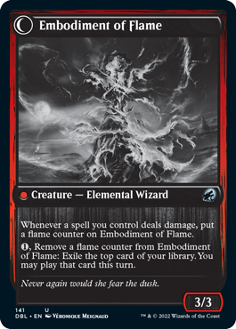 Flame Channeler // Embodiment of Flame [Innistrad: Double Feature] | Exor Games New Glasgow