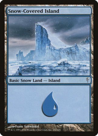 Snow-Covered Island [Coldsnap] | Exor Games New Glasgow