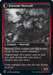 Fearful Villager // Fearsome Werewolf [Innistrad: Double Feature] | Exor Games New Glasgow