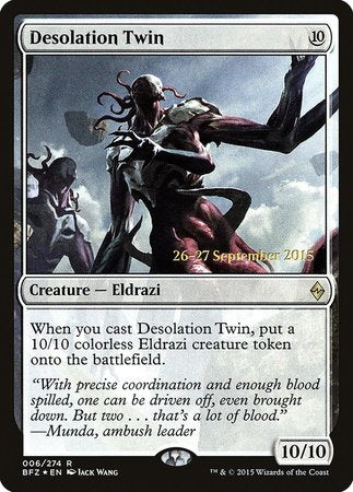 Desolation Twin [Battle for Zendikar Promos] | Exor Games New Glasgow