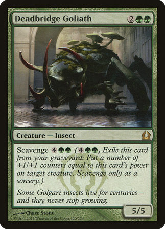 Deadbridge Goliath [Return to Ravnica] | Exor Games New Glasgow
