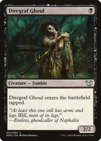 Diregraf Ghoul [Duel Decks: Blessed vs. Cursed] | Exor Games New Glasgow