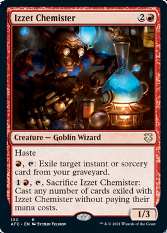 Izzet Chemister [Dungeons & Dragons: Adventures in the Forgotten Realms Commander] | Exor Games New Glasgow