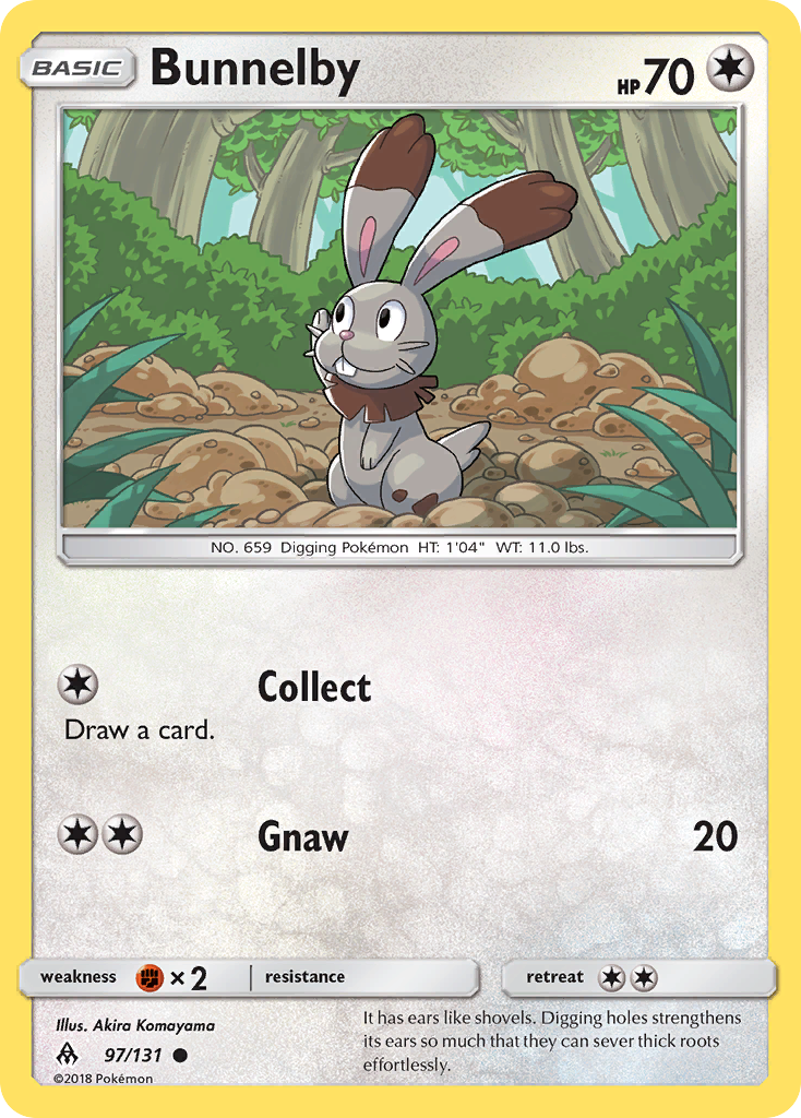 Bunnelby (97/131) [Sun & Moon: Forbidden Light] | Exor Games New Glasgow