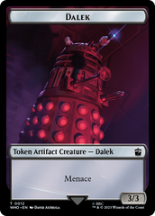 Dalek // Mark of the Rani Double-Sided Token [Doctor Who Tokens] | Exor Games New Glasgow