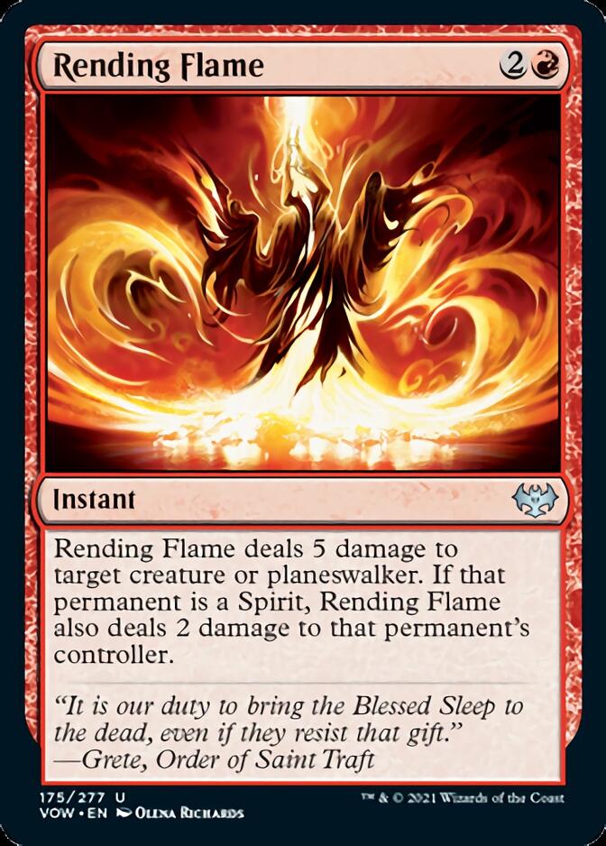 Rending Flame [Innistrad: Crimson Vow] | Exor Games New Glasgow