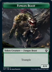 Demon // Fungus Beast Token [Commander 2021 Tokens] | Exor Games New Glasgow