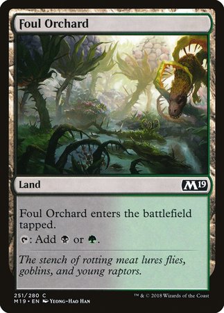 Foul Orchard [Core Set 2019] | Exor Games New Glasgow