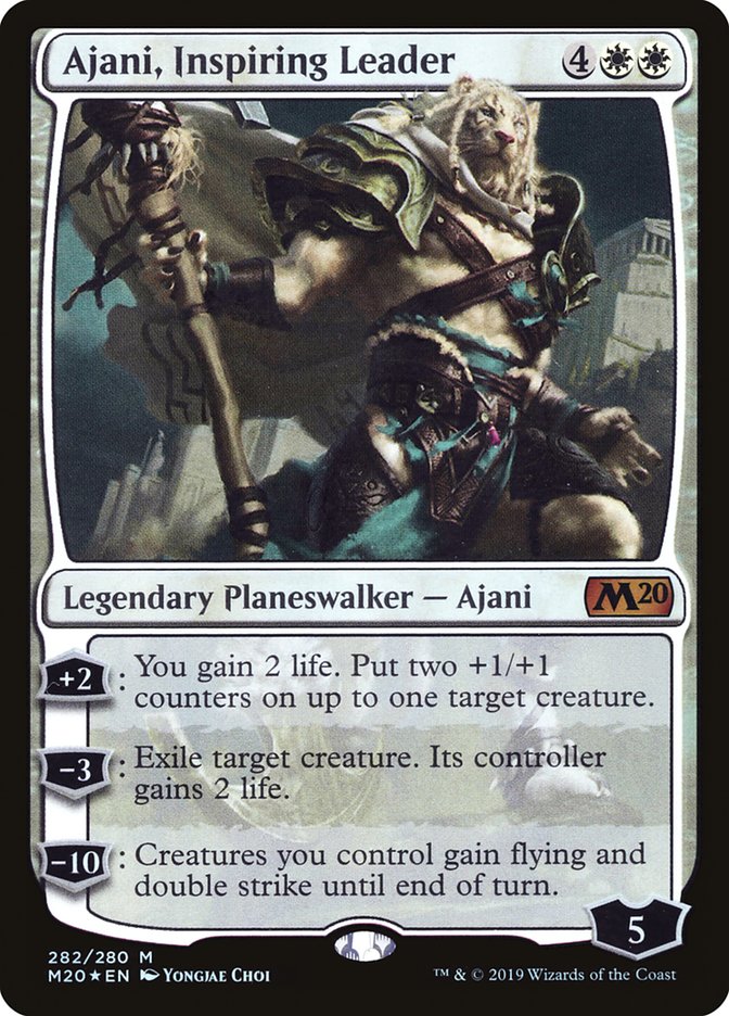 Ajani, Inspiring Leader [Core Set 2020] | Exor Games New Glasgow