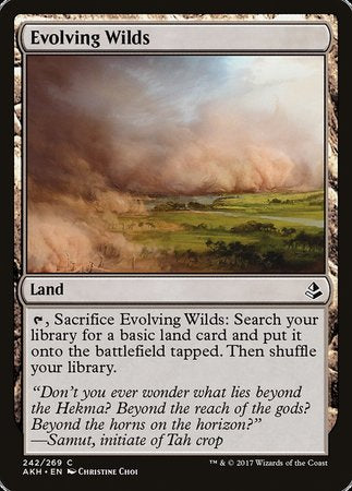 Evolving Wilds [Amonkhet] | Exor Games New Glasgow