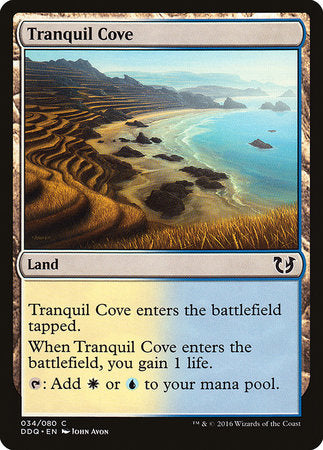 Tranquil Cove [Duel Decks: Blessed vs. Cursed] | Exor Games New Glasgow