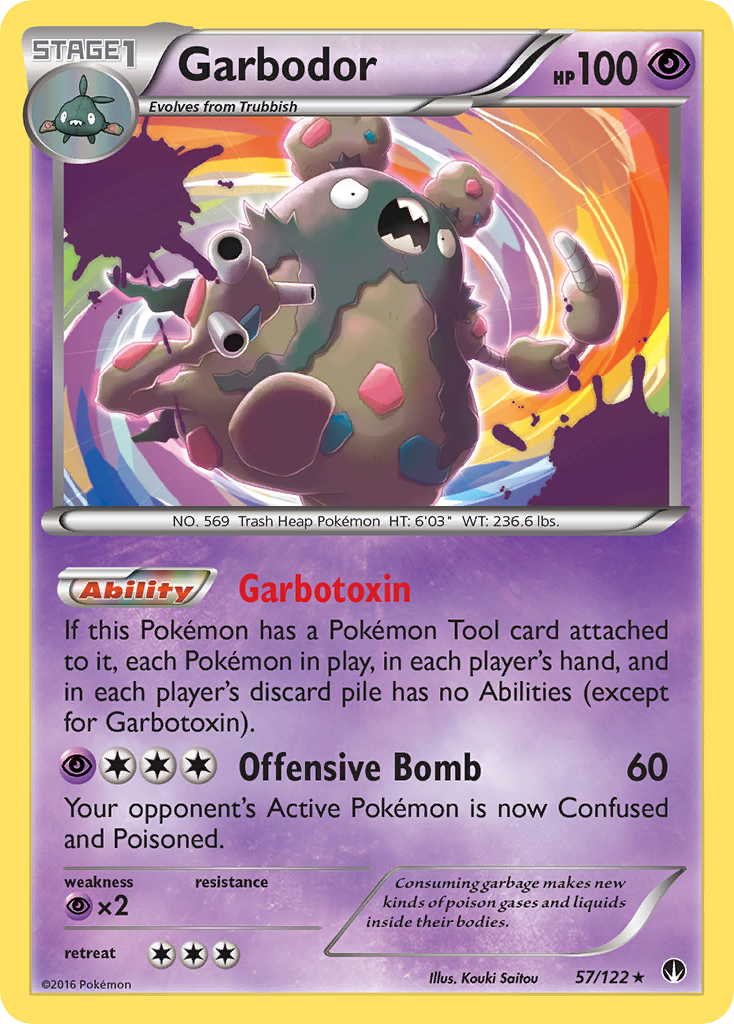 Garbodor (57/122) [XY: BREAKpoint] | Exor Games New Glasgow