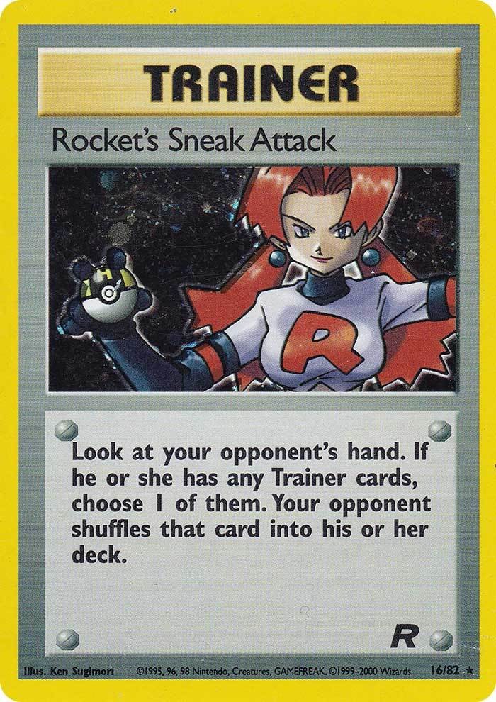 Rocket's Sneak Attack (16/82) [Team Rocket Unlimited] | Exor Games New Glasgow