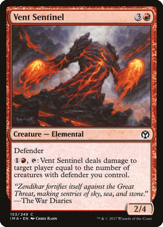 Vent Sentinel [Iconic Masters] | Exor Games New Glasgow