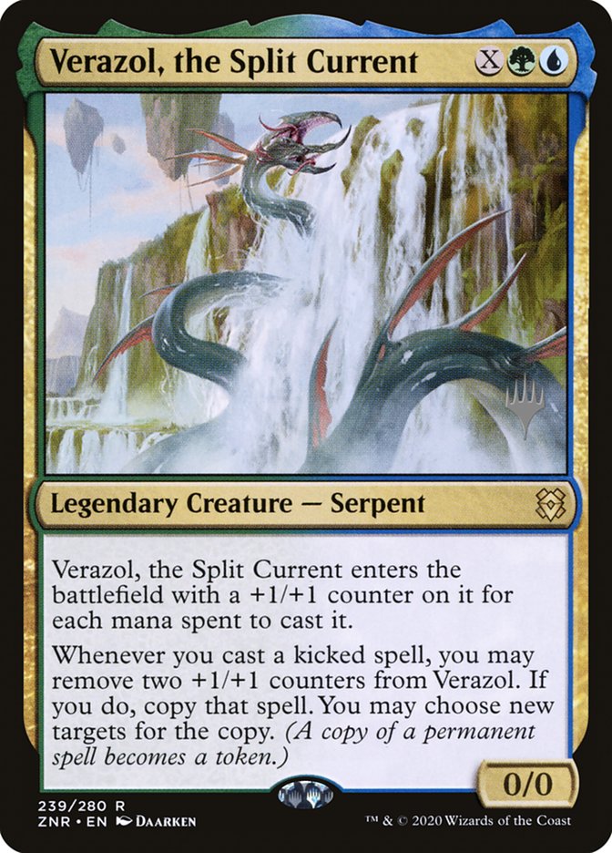 Verazol, the Split Current (Promo Pack) [Zendikar Rising Promos] | Exor Games New Glasgow