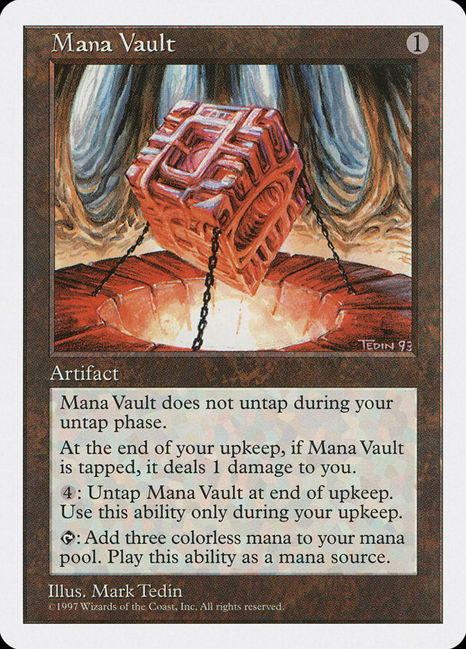 Mana Vault [Fifth Edition] | Exor Games New Glasgow