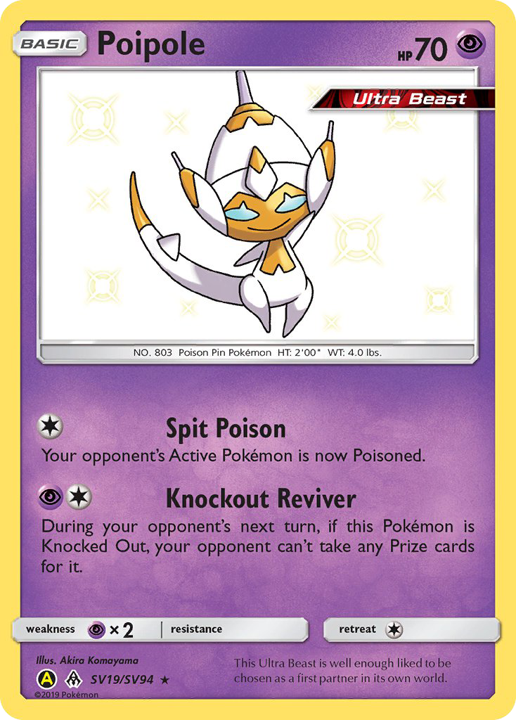 Poipole (SV19/SV94) [Sun & Moon: Hidden Fates - Shiny Vault] | Exor Games New Glasgow