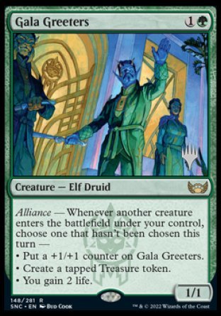 Gala Greeters (Promo Pack) [Streets of New Capenna Promos] | Exor Games New Glasgow