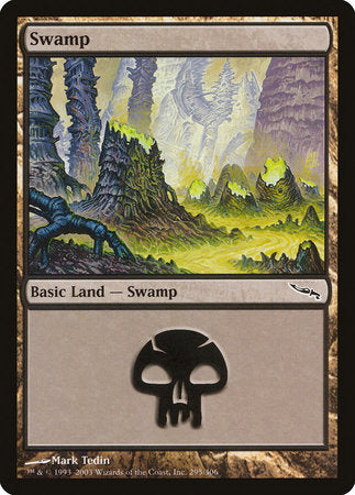 Swamp (295) [Mirrodin] | Exor Games New Glasgow