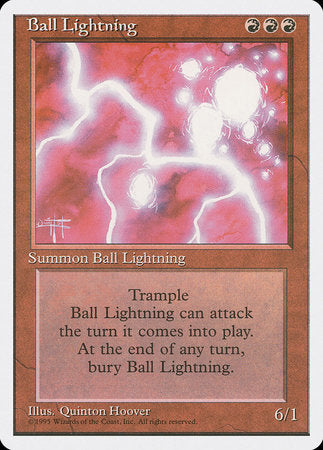 Ball Lightning [Fourth Edition] | Exor Games New Glasgow