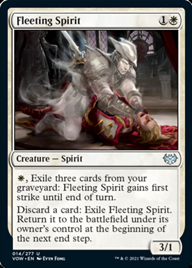 Fleeting Spirit [Innistrad: Crimson Vow] | Exor Games New Glasgow