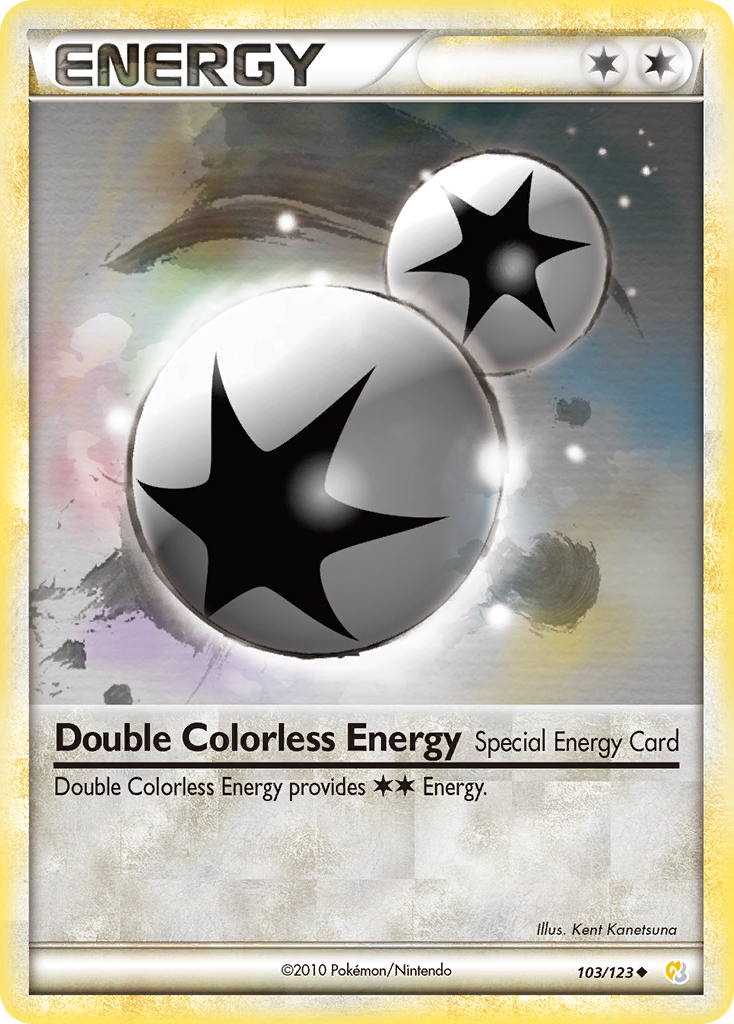 Double Colorless Energy (103/123) [HeartGold & SoulSilver: Base Set] | Exor Games New Glasgow