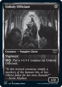 Unholy Officiant [Innistrad: Double Feature] | Exor Games New Glasgow