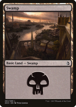 Swamp (263) [Amonkhet] | Exor Games New Glasgow