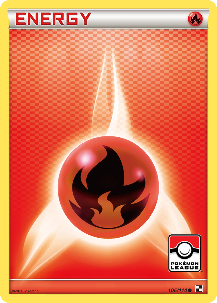 Fire Energy (106/114) [Black & White: Base Set] | Exor Games New Glasgow