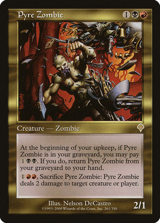 Pyre Zombie [Invasion] | Exor Games New Glasgow