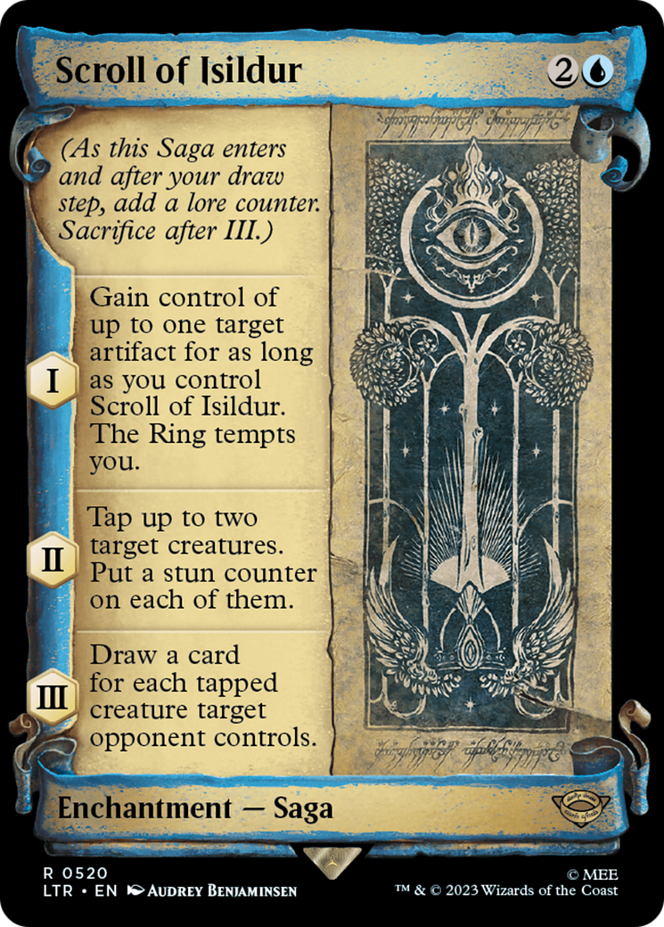 Scroll of Isildur [The Lord of the Rings: Tales of Middle-Earth Showcase Scrolls] | Exor Games New Glasgow