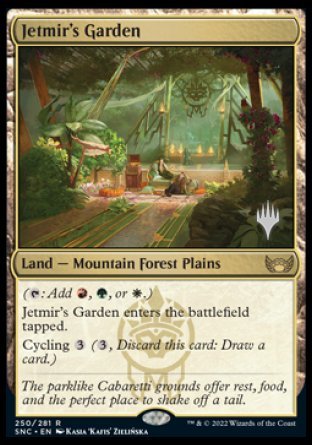 Jetmir's Garden (Promo Pack) [Streets of New Capenna Promos] | Exor Games New Glasgow