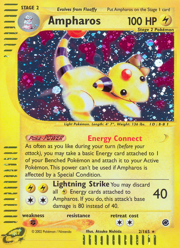 Ampharos (2/165) [Expedition: Base Set] | Exor Games New Glasgow