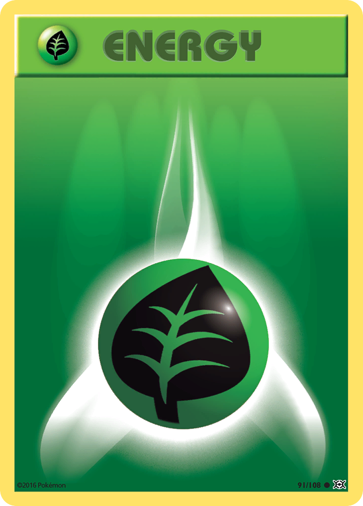 Grass Energy (91/108) [XY: Evolutions] | Exor Games New Glasgow