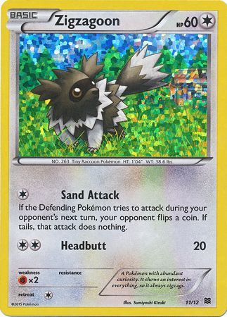 Zigzagoon (11/12) [McDonald's Promos: 2015 Collection] | Exor Games New Glasgow