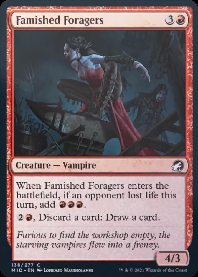 Famished Foragers [Innistrad: Midnight Hunt] | Exor Games New Glasgow