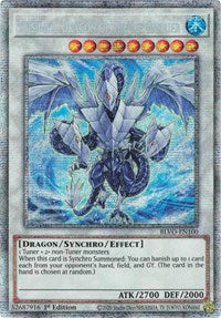 Trishula, Dragon of the Ice Barrier (Starlight Rare) [BLVO-EN100] Starlight Rare | Exor Games New Glasgow