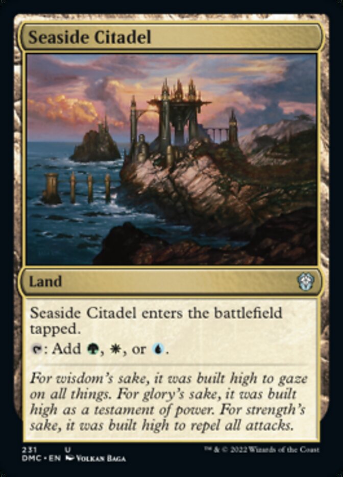 Seaside Citadel [Dominaria United Commander] | Exor Games New Glasgow