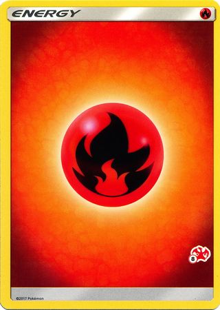 Fire Energy (Charizard Stamp #8) [Battle Academy 2020] | Exor Games New Glasgow