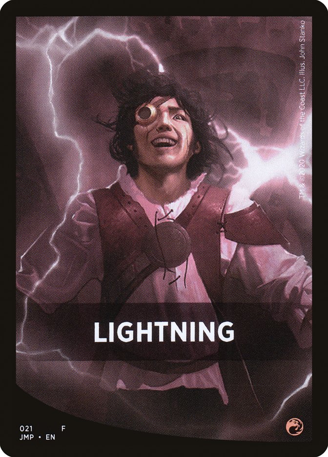 Lightning Theme Card [Jumpstart Front Cards] | Exor Games New Glasgow