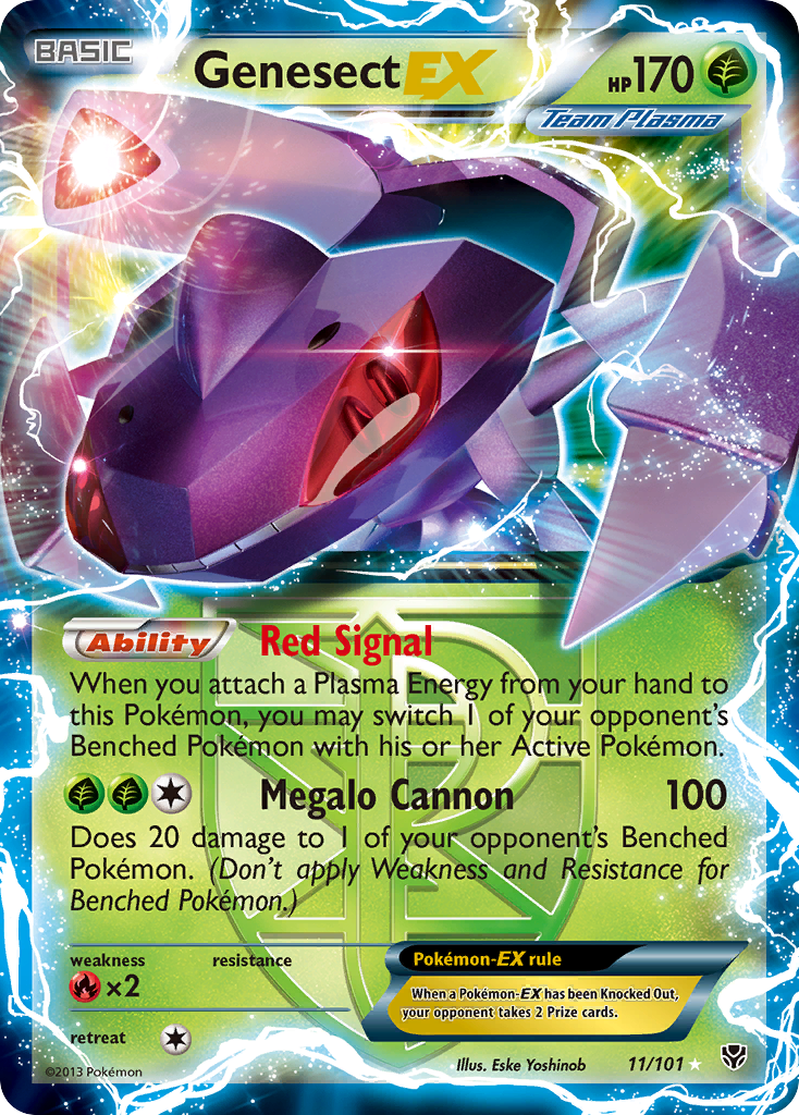 Genesect EX (11/101) [Black & White: Plasma Blast] | Exor Games New Glasgow