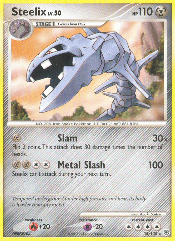 Steelix (38/130) [Diamond & Pearl: Base Set] | Exor Games New Glasgow